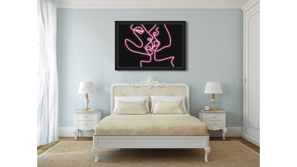 "HIGH ON LOVE - PINK" (SUPERSIZE) Limited Edition By Lauren Baker